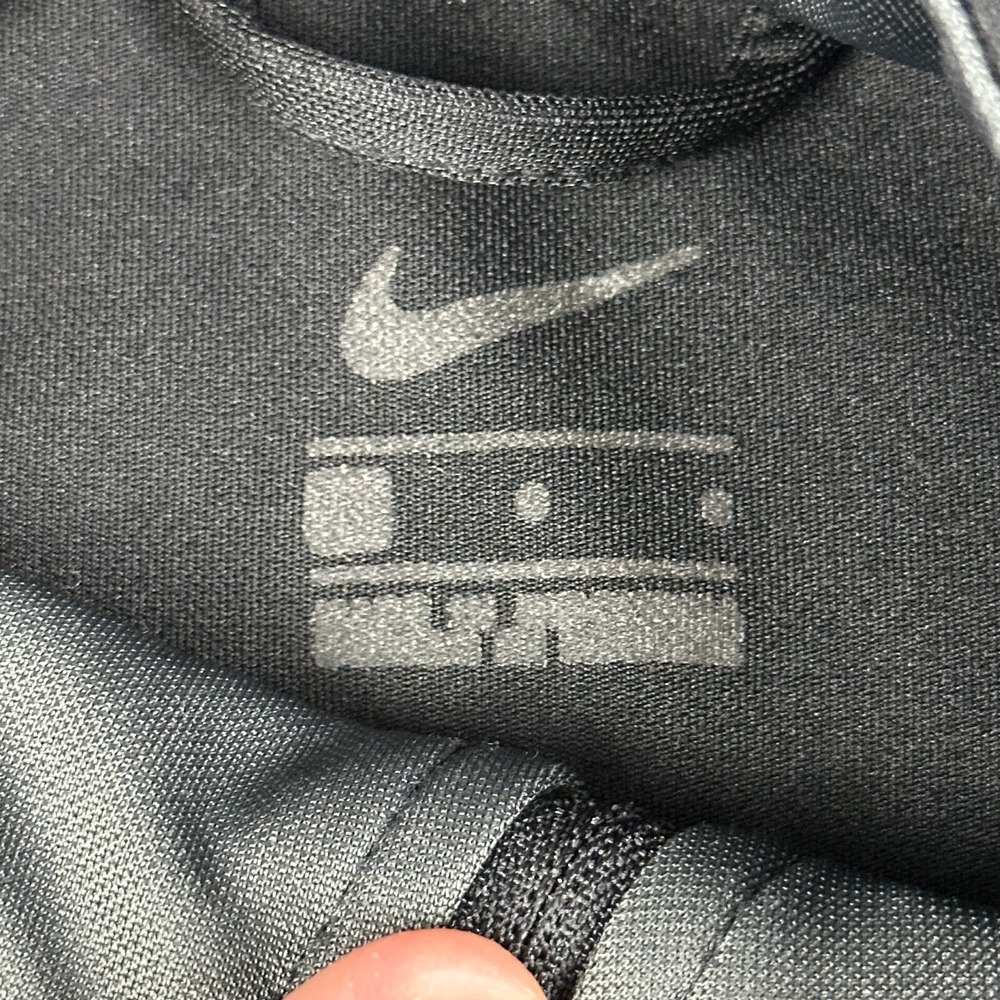 Nike Indianapolis Indians Jacket Mens Small Black Full Zip Baseball Distressed - Picture 2 of 16